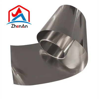 0.1mm فولیک تیتانیوم تیتانیوم نوار رول پولیش شده
