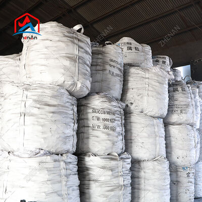 فلز سیلیکون خالص با اندازه ذرات کنترل شده و سازگاری دسته برای فولاد سازی و الکترونیک