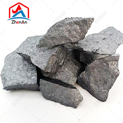 استفاده از آهن ریخته شده FeSi Lump 75 72 10-50mm 50-100mm فلز سیلیکون 75% 72% فلز سیلیکون