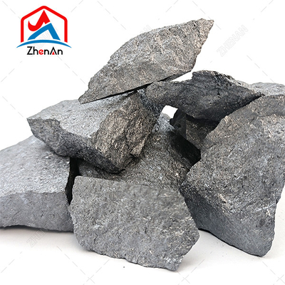 استفاده از آهن ریخته شده FeSi Lump 75 72 10-50mm 50-100mm فلز سیلیکون 75% 72% فلز سیلیکون