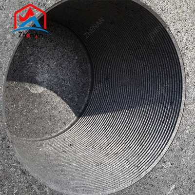 قطر 75mm-700mm L1800-2700mm UHP HP RP الکترودو De Grafito الکترودو گرافیتی با 4tpi 4tpil نوک سینه برای Eaf Lf
