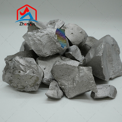 10 ~ 50mm 65 ~ 75% تیتانیوم آلیاژ فلز نقره FTi35 FeTi70 فلز تیتانیوم