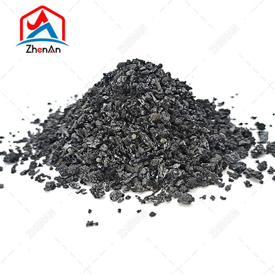 اندازه ذرات دانه دار کربید سیلیکون سیاه 0-5mm