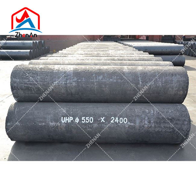 100-750mm UHP HP RP مقاومت در برابر خوردگی الکترود گرافیتی برای کوره Eaf Lf