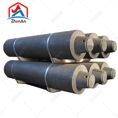 فروش مستقیم کارخانه UHP الکترود گرافیت با نوک پستان 700mm 550mm 500mm