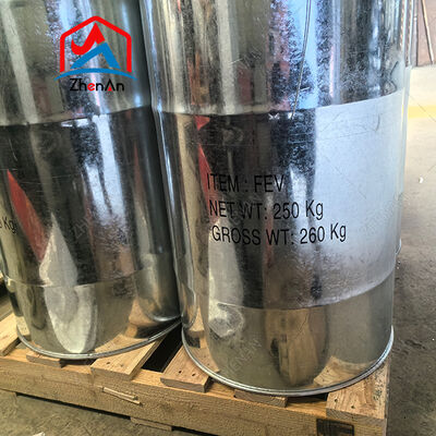 بریکت خاکستری تیره Fe Vanadium 60 Grade مورد استفاده در ساخت قطعات فولادی ریلی و ماشین آلات سنگین