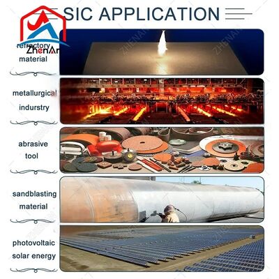 گرانول‌های کاربید سیلیکون کربن بالا 1-3 میلی‌متری SiC 88 برای اکسیژن‌زدای کارآمد فولاد در کاربردهای متالورژیکی