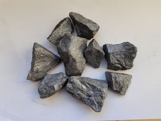 آلیاژ سیلیسیم فرو کربن خاکستری کم 34٪ Fe FeSi 65 Si Alloy